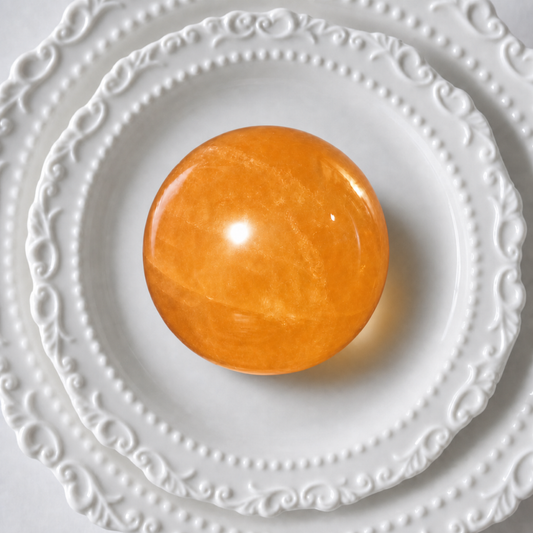 Exquisite Amber-Hued Replacement Crystal